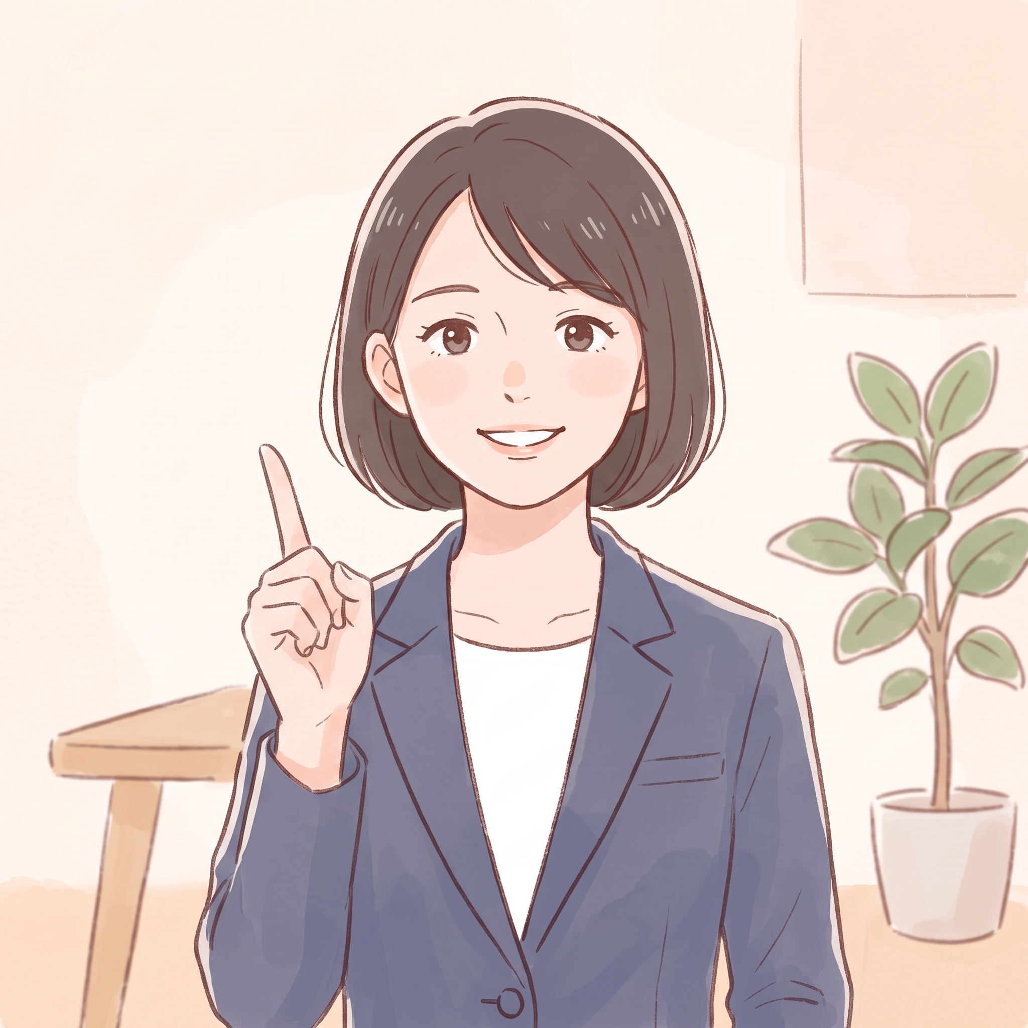 解説するアドバイザー